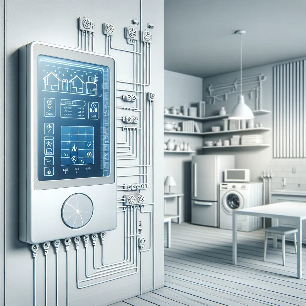"SmartThings Energy Home Energy Monitor for Circuits showcasing real-time energy usage data on a smartphone app, promoting efficient energy management in residential homes."